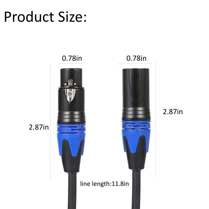 Kabel Mikrofon XLR Y-Splitter  - Cable Xlr Balanced ulasan dan harga