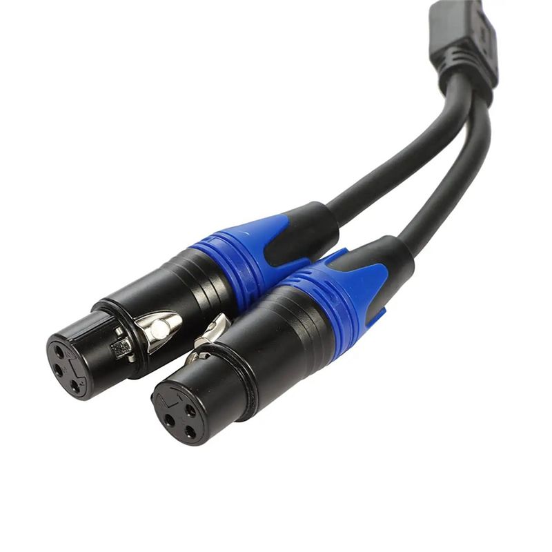 Kabel Mikrofon XLR Y-Splitter  - Cable Xlr Balanced ulasan dan harga